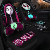 Nightmare Before Christmas Halloween Car Seat Covers 2 101819 - YourCarButBetter