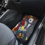 Nightmare Before Christmas Jack And Sally Car Floor Mats Amazing 101819 - YourCarButBetter