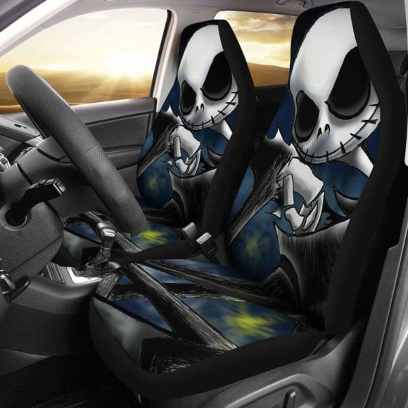 Nightmare Before Christmas Jack Car Seat Covers Amazing 101819 - YourCarButBetter