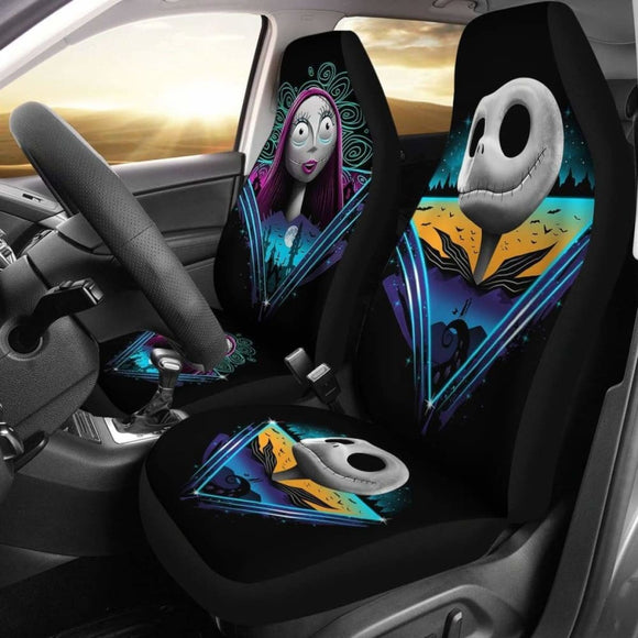 Nightmare Before Christmas Love Fan Art Car Seat Cover Right 101819 - YourCarButBetter
