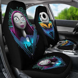 Nightmare Before Christmas Love Fan Art Car Seat Cover Right 101819 - YourCarButBetter