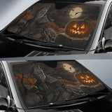 Nightmare Halloween Sun Shade Amazing Best Gift Ideas 085424 - YourCarButBetter