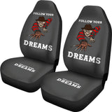 Nightmare on Elm Street Freddy Krueger Follow Your Dreams Car Seat Covers 212903 - YourCarButBetter