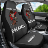 Nightmare on Elm Street Freddy Krueger Follow Your Dreams Car Seat Covers 212903 - YourCarButBetter
