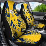 Niue Car Seat Covers - Niue Seal Polynesian Tattoo Flag - 9 174914 - YourCarButBetter