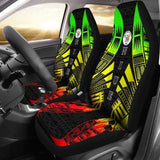 Niue Car Seat Covers - Niue Seal Polynesian Tattoo Reggae - 9 174914 - YourCarButBetter
