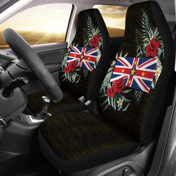 Niue Hibiscus Car Seat Covers 7 232125 - YourCarButBetter