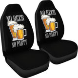 No Beer No Party Car Seat Covers 210206 - YourCarButBetter