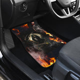 No Way Against Flame Grim Reaper Car Floor Mats 212102 - YourCarButBetter