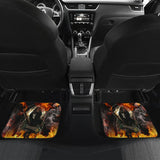 No Way Against Flame Grim Reaper Car Floor Mats 212102 - YourCarButBetter