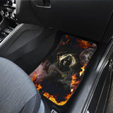 No Way Against Flame Grim Reaper Car Floor Mats 212102 - YourCarButBetter