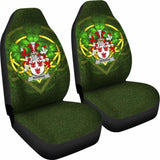Noonan Or O’Noonan Ireland Car Seat Cover Celtic Shamrock (Set Of Two) 154230 - YourCarButBetter