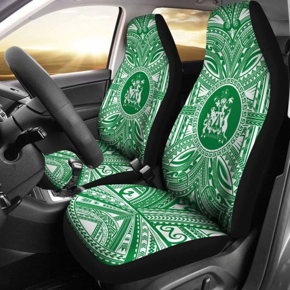 Norfolk Island Car Seat Cover - Norfolk Island Coat Of Arms Polynesian Flag Color 105905 - YourCarButBetter