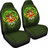 Norman Ireland Car Seat Cover Celtic Shamrock (Set Of Two) 154230 - YourCarButBetter