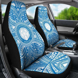 Northern Mariana Islands Car Seat Cover - Northern Mariana Islands Coat Of Arms Polynesian Flag Color 105905 - YourCarButBetter