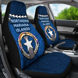 Northern Mariana Islands Polynesian Car Seat Covers - Vibes Version 105905 - YourCarButBetter