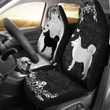 Norwegian Elkhound - Car Seat Covers 090629 - YourCarButBetter