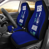 Np Jesus Is The Anchor Car Seat Cover 181703 - YourCarButBetter