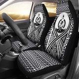 nuatu Car Seat Cover - nuatu Coat Of Arms Polynesian Tattoo Black - 9 174914 - YourCarButBetter
