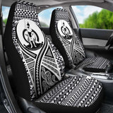 nuatu Car Seat Cover - nuatu Coat Of Arms Polynesian Tattoo Black - 9 174914 - YourCarButBetter