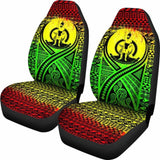 nuatu Car Seat Cover - nuatu Coat Of Arms Polynesian Tattoo Reggae - 9 174914 - YourCarButBetter