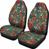 Nurse Accessories Patterns Art Car Seat Cover 144902 - YourCarButBetter