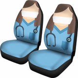 Nurse Art Custom Car Seat Covers 144902 - YourCarButBetter