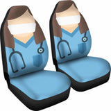 Nurse Art Custom Car Seat Covers 144902 - YourCarButBetter