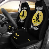 Nurse By Day Witch By Night Car Seat Covers 211007 - YourCarButBetter