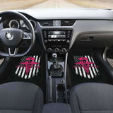 Nurse Flag Pink Symbol Front And Back Car Mats Set Of 4 144902 - YourCarButBetter