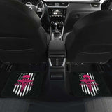 Nurse Flag Pink Symbol Front And Back Car Mats Set Of 4 144902 - YourCarButBetter