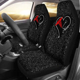 Nurse Heart - Car Seat Covers (Set of 2) 144902 - YourCarButBetter