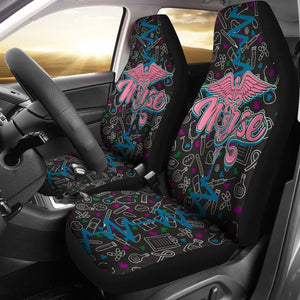 Nurse Symbol Car Seat Covers 101819 - YourCarButBetter