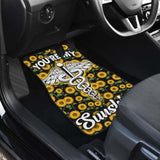 Nurse You’re My Sunshine Sunflower Car Floor Mats 211002 - YourCarButBetter