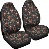 Oh Reindeer My Lovely Christmas Car Seat Covers 210601 - YourCarButBetter
