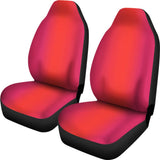 Ombre Sunset Orange Pink Car Seat Covers 550317