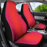 Ombre Sunset Orange Pink Car Seat Covers 550317