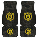 Omega Psi Phi Brown Camo Car Floor Mats 211105 - YourCarButBetter