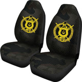 Omega Psi Phi Brown Camo Car Seat Covers 211105 - YourCarButBetter