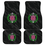 Omega Psi Phi Dark Blue Camo Car Floor Mats 211105 - YourCarButBetter