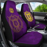 Omega Psi Phi Fraternity Car Seat Covers Camouflage 210805 - YourCarButBetter