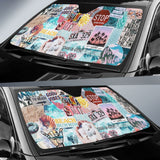 On The Beach Car Auto Sun Shades 211901 - YourCarButBetter