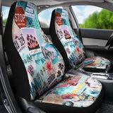 On The Beach Car Seat Covers 153908 - YourCarButBetter
