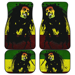 One Love Bob Marley Car Floor Mats 210903 - YourCarButBetter