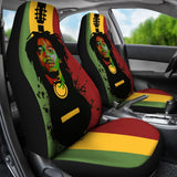 One Love One Bob Marley Car Seat Covers 210703 - YourCarButBetter