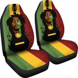 One Love One Bob Marley Car Seat Covers 210703 - YourCarButBetter