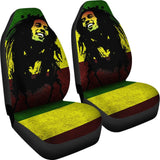 One Love Bob Marley Car Seat Covers 210903 - YourCarButBetter