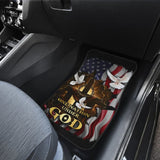 One Nation Under God American Flag Pigeon Flying Car Floor Mats 212501 - YourCarButBetter