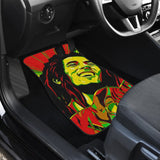 One of Kind Rasta Bob Marley Reggae Car Floor Mats 210703 - YourCarButBetter