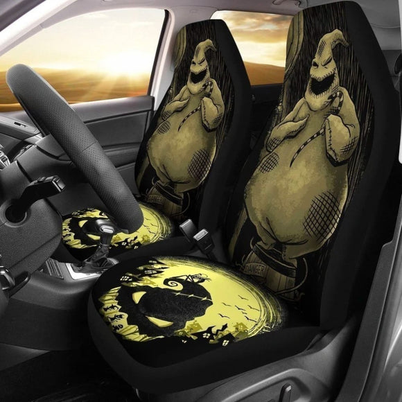 Oogie Boogie Car Seat Covers Funny Gift Idea 101819 - YourCarButBetter